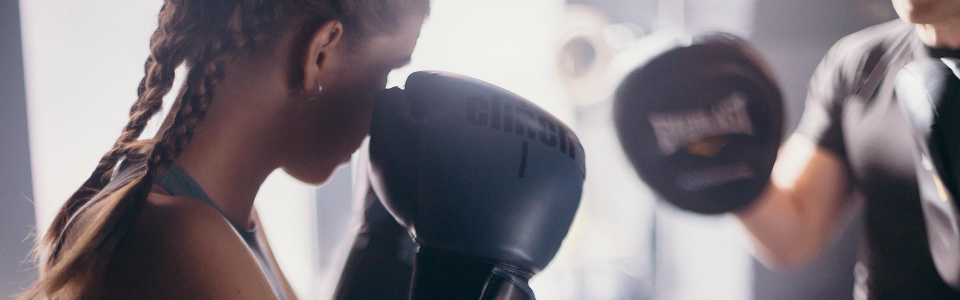 Boxing girl